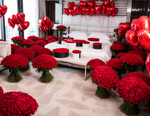 Load image into Gallery viewer, Luxury Red Rose Room Decoration