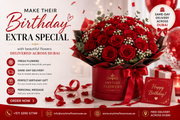 Birthday Flowers Dubai – Surprise Your Loved Ones with Fresh Flower Delivery