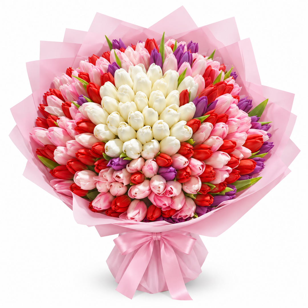 101 Tulips – Garden of Devotion
