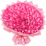 Load image into Gallery viewer, 100 Pink Roses – Blush Grandeur
