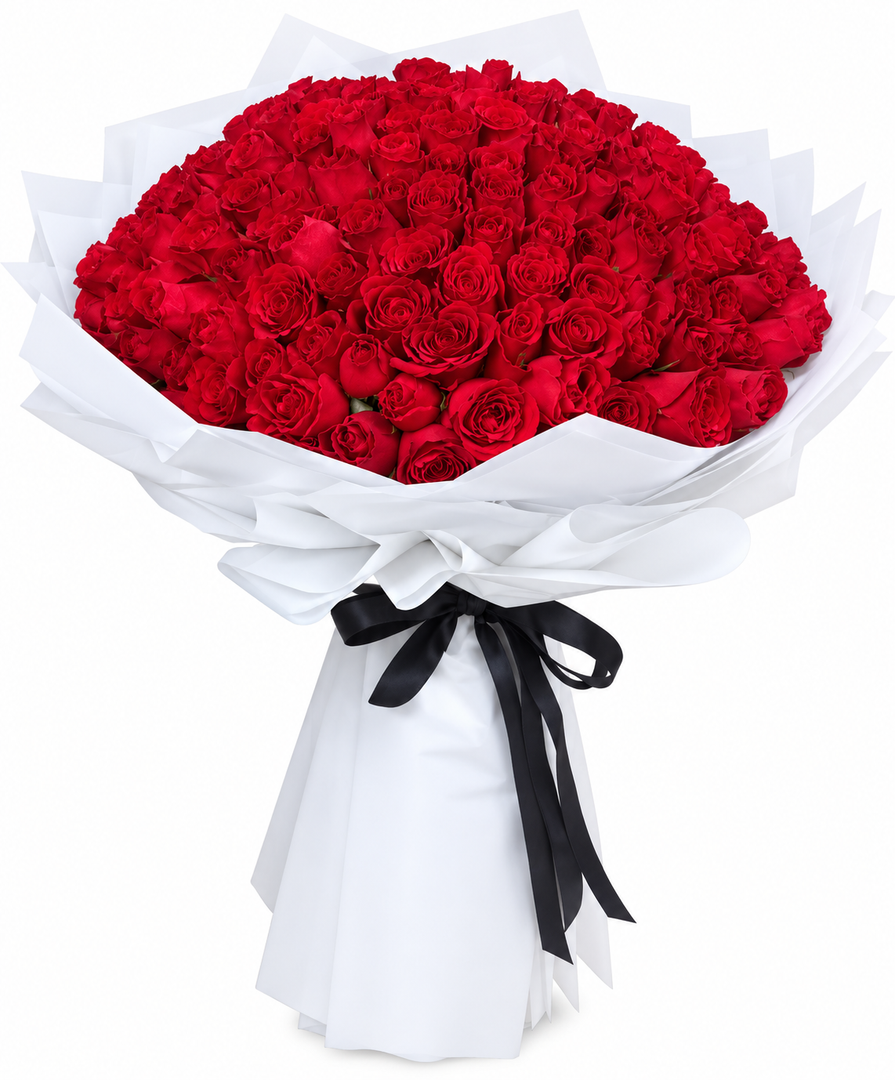 151 Red Roses – Timeless Statement