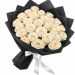 Load image into Gallery viewer, 25 Ivory Roses – Ivory Grace