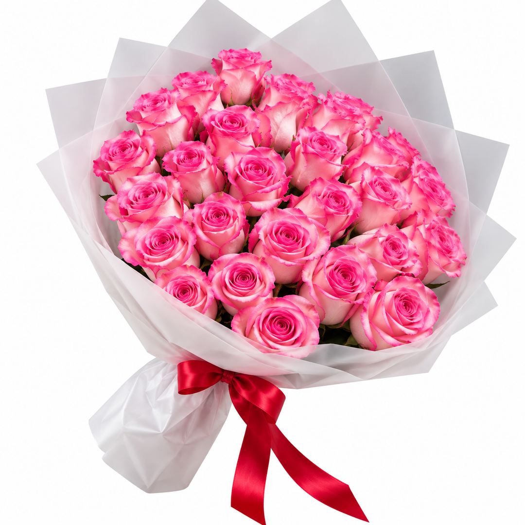 25 Pink Roses – Sweet Serenade