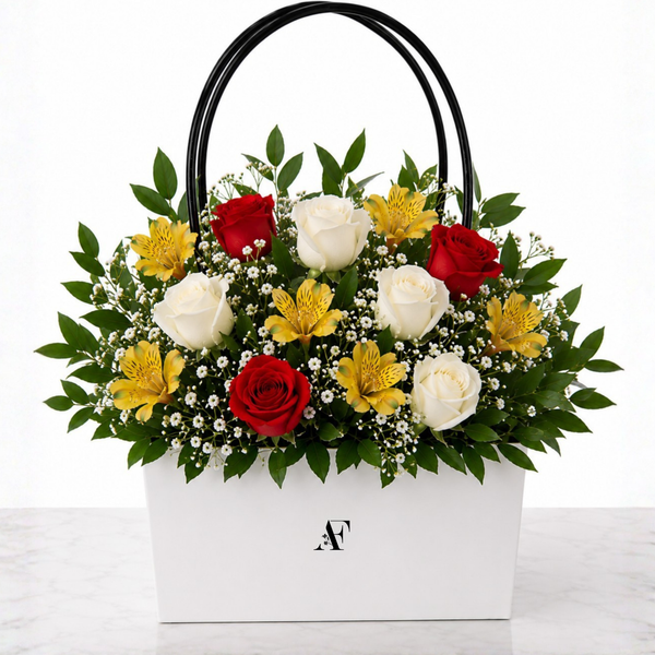 Golden Rose Bag