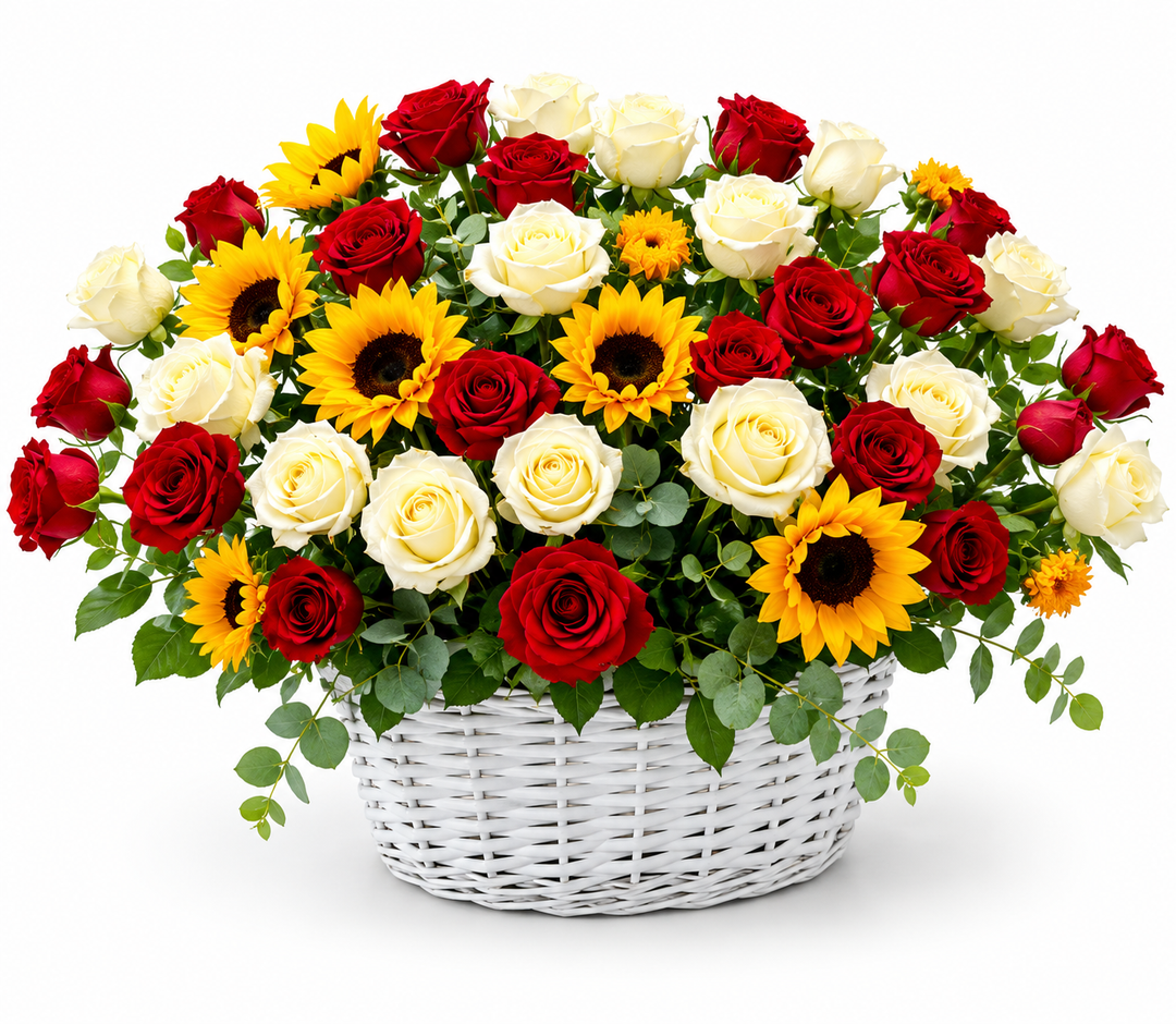 Grand Floral Basket