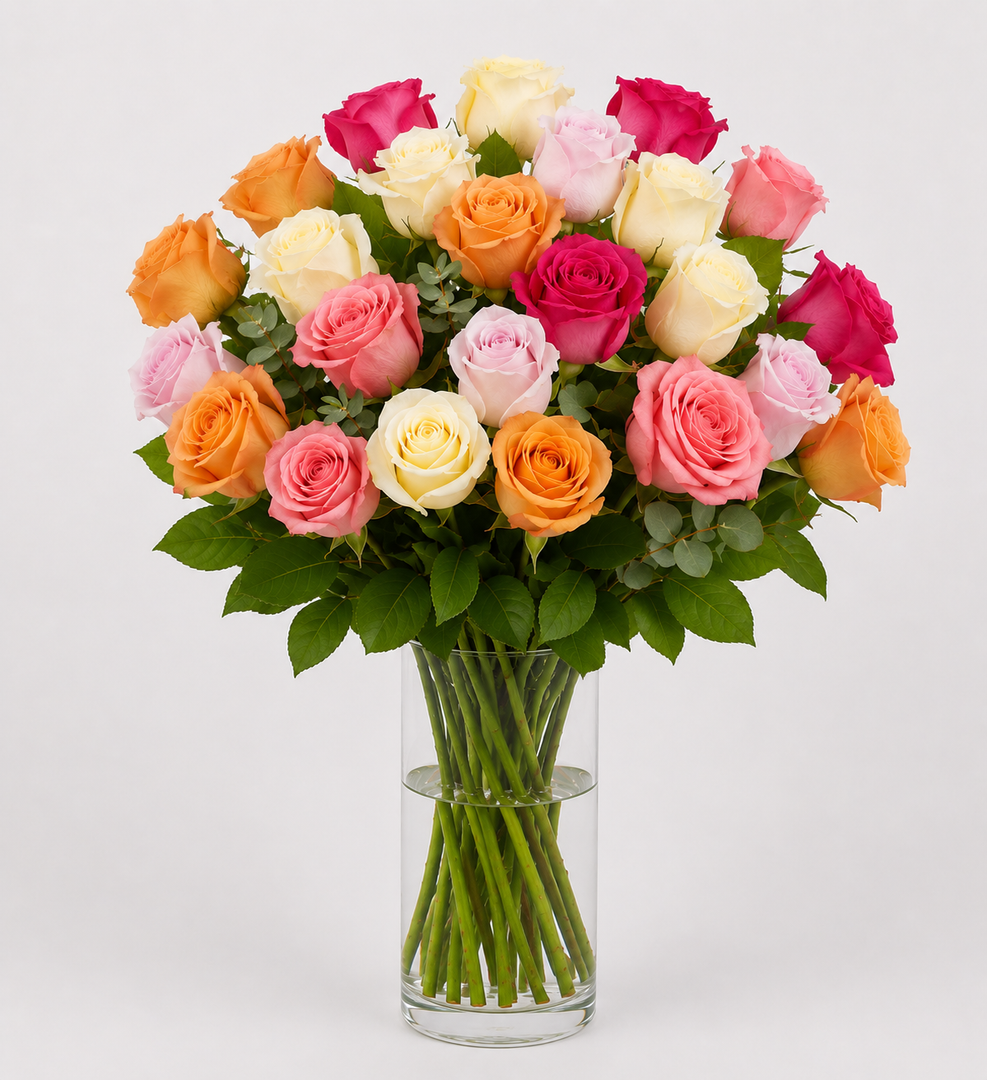 Mixed Rose Bouquet