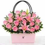 Load image into Gallery viewer, Pink Lily Bag