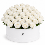 Load image into Gallery viewer, Opal Blanc Hatbox