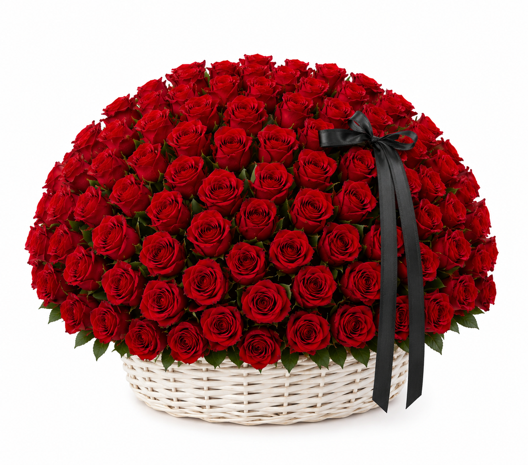 Royal Rose Basket