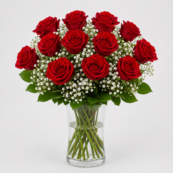 Scarlet Love Vase