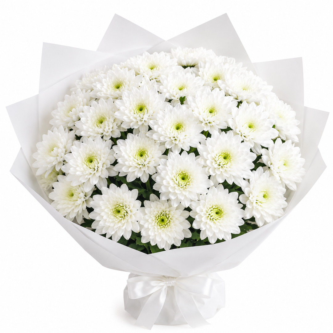 Snow Chrysanthemum Bouquet