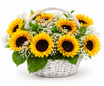Load image into Gallery viewer, Sunflower Basket Delight